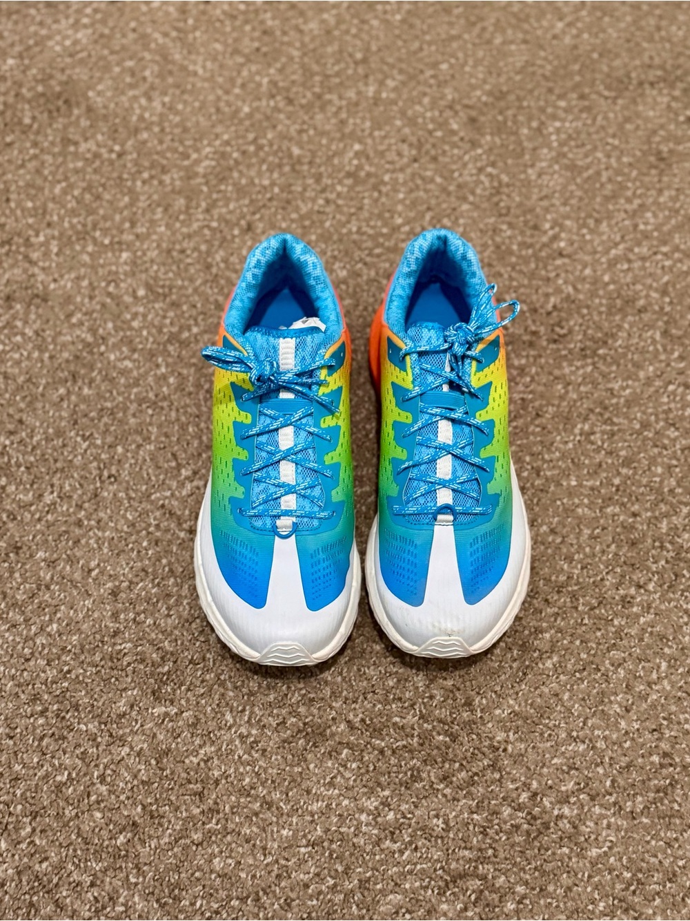 Men’s Gradient Blue-Green Merrell Agility Peak 5 Sneakers